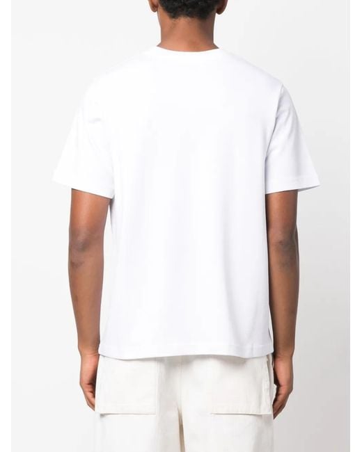 Casablanca White Sport Logo-print Organic Cotton-jersey T-shirt X for men