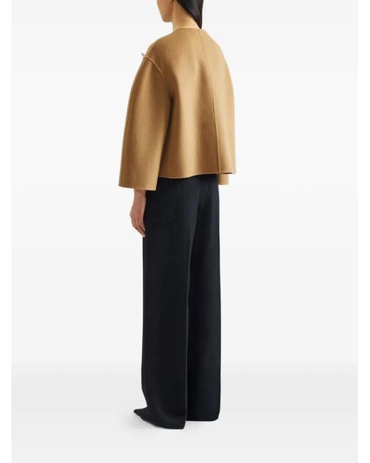 Erdem Natural Tulip-Brooch Jacket