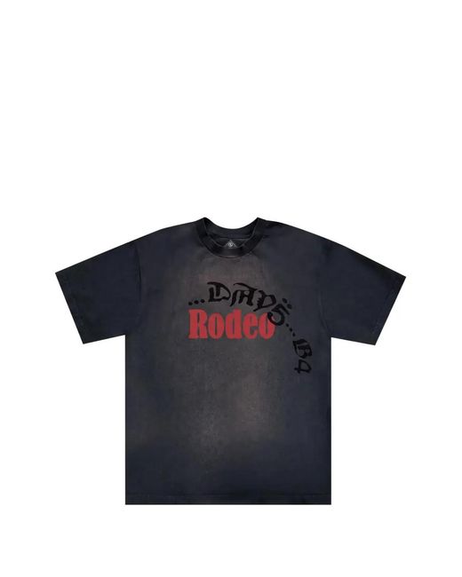 Sp5der Blue X Travis Scott Cactus Jack Days Before Rodeo T-Shirt for men