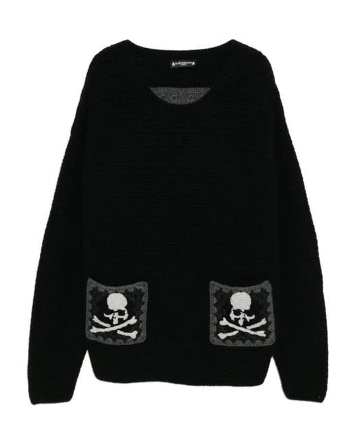MASTERMIND WORLD Trui Met Logoprint in het Black voor heren