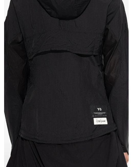 Y-3 Black Hooded Jacket