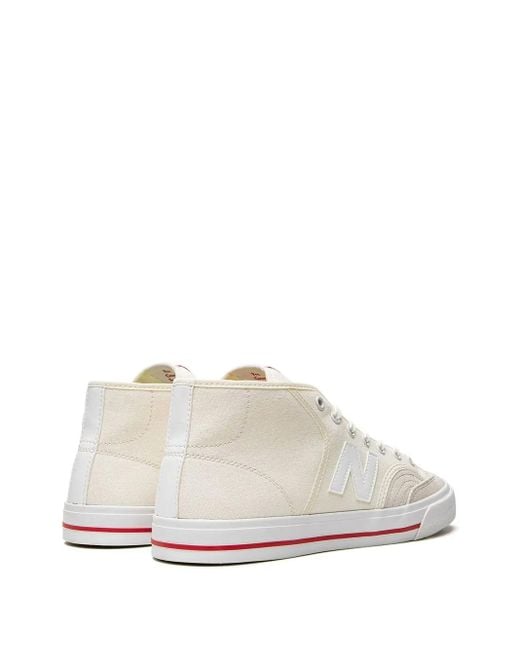New Balance White Numeric 213 Pro Court Sneakers for men
