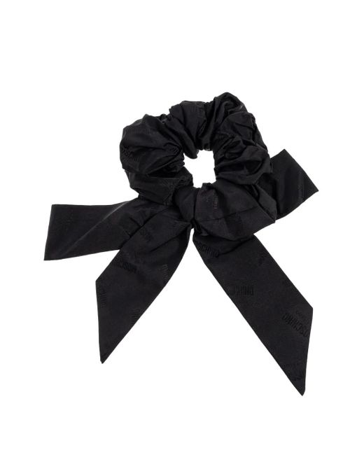 Moschino リボン ヘアゴム Black