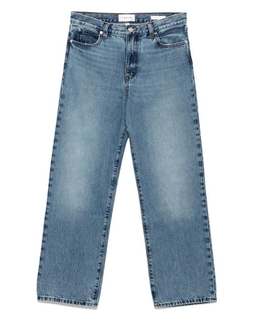 FRAME Blue Le Jean Ankle Jeans