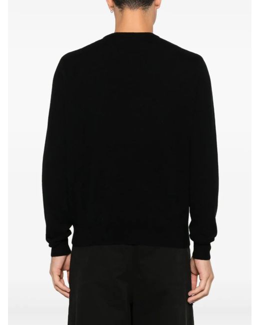 Entire studios Black Crew-Neck Sweater