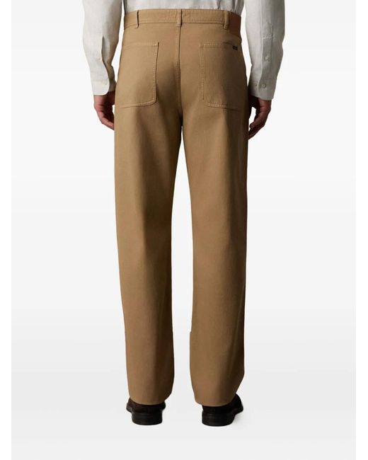 Brooks Brothers Green Five-Pocket Cotton-Blend Trousers for men
