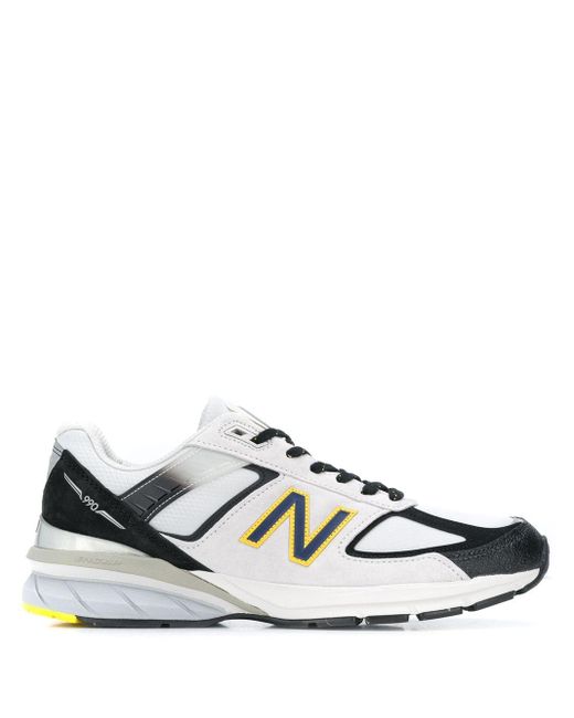new balance 990 black leather
