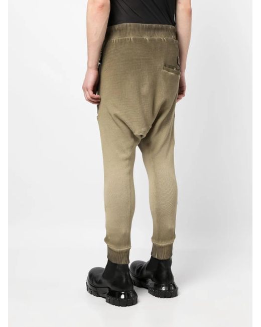 Boris Bidjan Saberi Natural Drawstring-Waist Track Pants for men