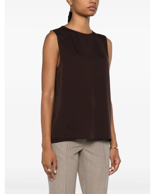 Theory Black Shell Tank Top