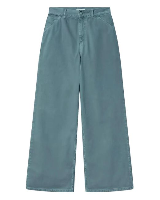Carhartt Blue Cargo Wide-Leg Jeans
