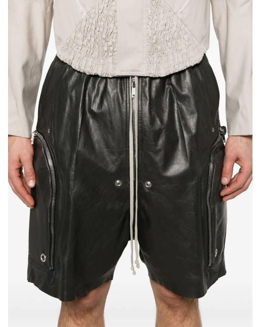 メンズ Rick Owens Bauhaus Bela ショートパンツ Gray