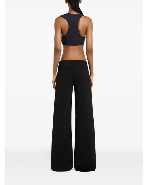 Courreges Black Loop Palazzohose