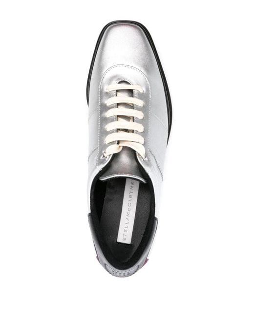 Zapatos de vestir Sneak-Elyse con plataforma Stella McCartney de color White