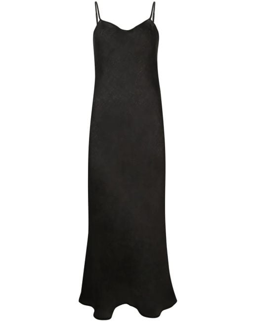 Baserange Black Dydine Midi Dress