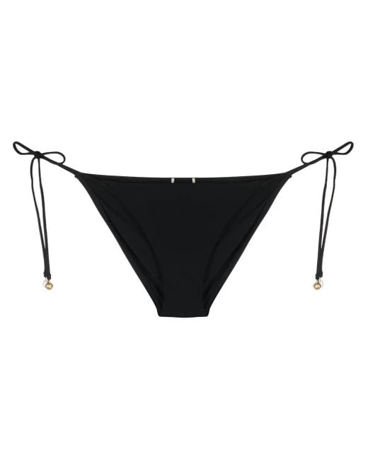 Tory Burch Black Tie-Side Bikini Briefs