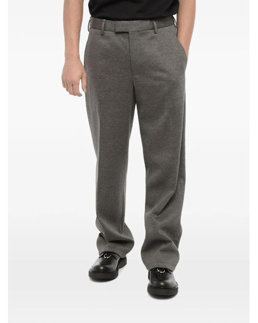 Neil Barrett Gray Liam Loose-Fit Trousers for men