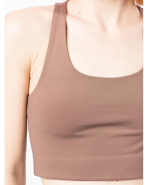 GIRLFRIEND COLLECTIVE Brown Paloma Sports Bra