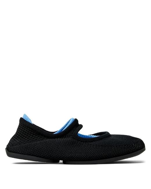 Camper Black Right Niko Ballerinas