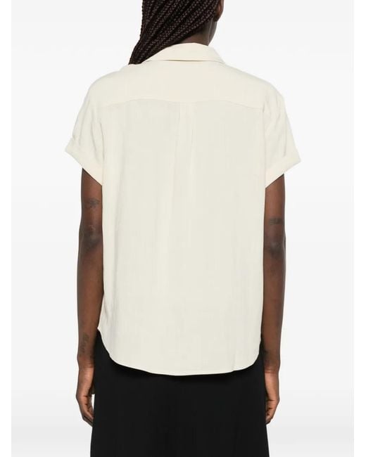 Samsøe & Samsøe White Samajana Cuffed Shirt