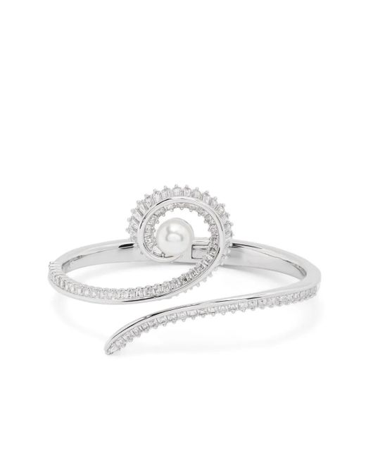 X Ariana Grande Bracelet À Design Sculpté Swarovski en coloris White