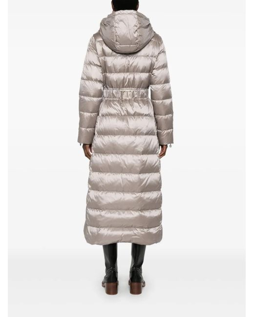 Cappotto Trapuntato di Twinset in Gray