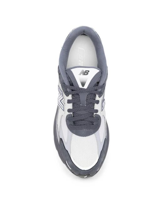 New Balance White 2010 Panelled Sneakers