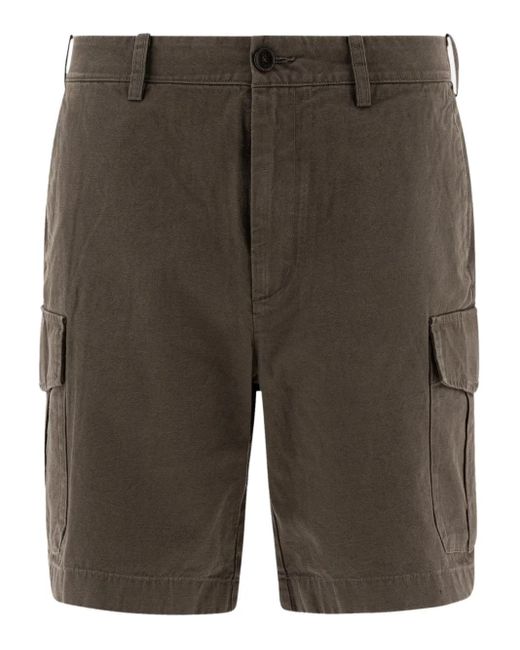 Vince Gray Straight-Leg Cargo Shorts for men