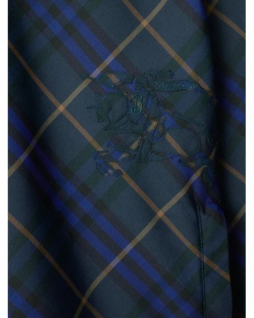 Burberry Blue Lightweight Utility Jacket for men
