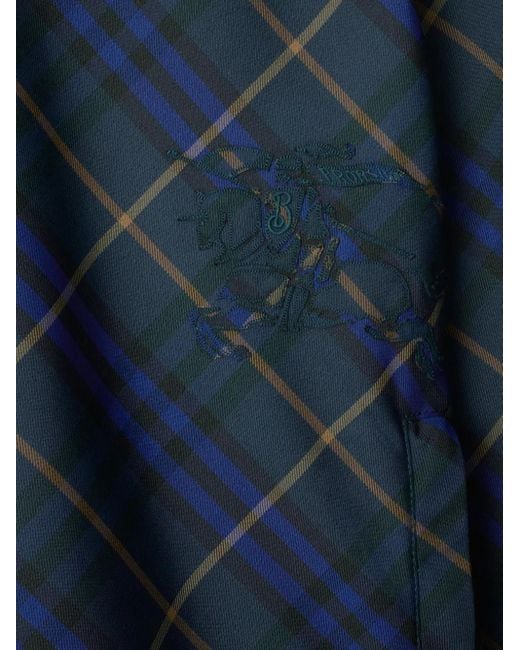 Burberry Blue Lightweight Utility Jacket for men