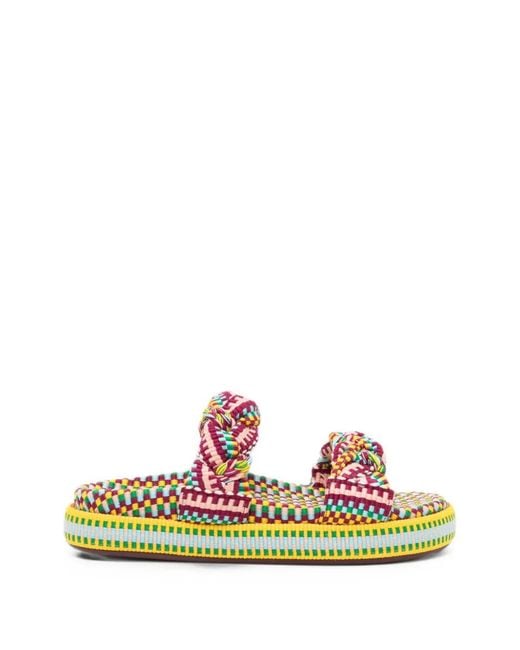 Amambaih Pink Daniela Sandals