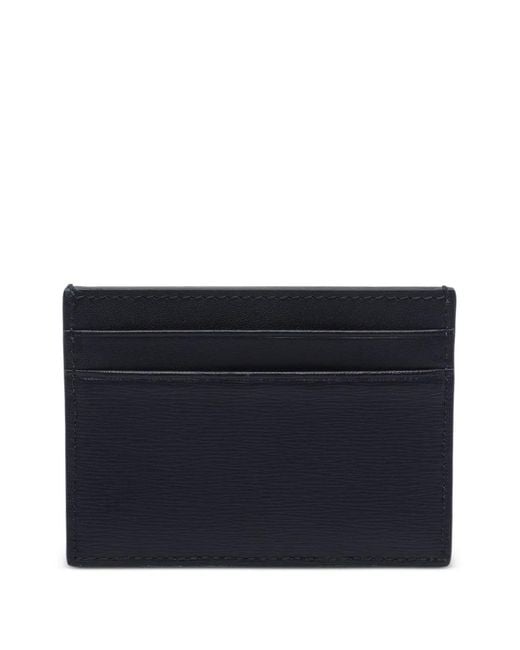 Bally Black Logo-Print Cardholder for men