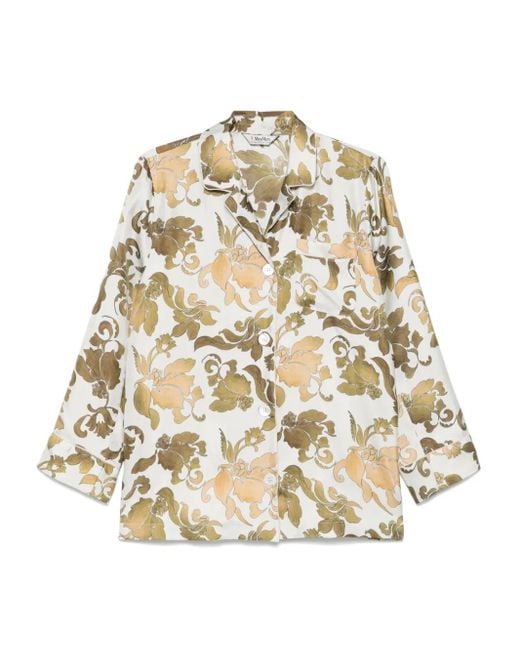 Camisa Alan Max Mara de color Natural