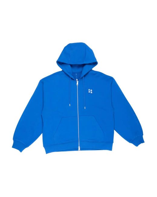 メンズ Adererror Trs Tag パーカー Blue