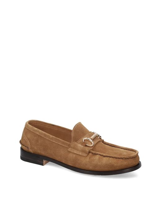 Premiata Brown Leather Loafers for men