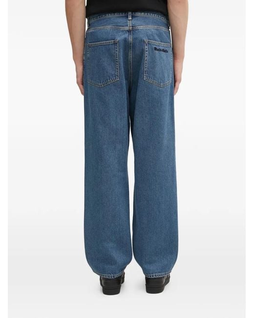Wacko Maria Blue Five-Pocket Jeans for men