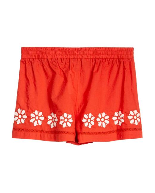 Ciao Lucia Samaya Embroidered Shorts