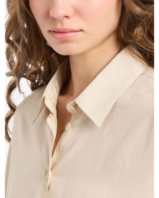 Emporio Armani White Cotton Shirt