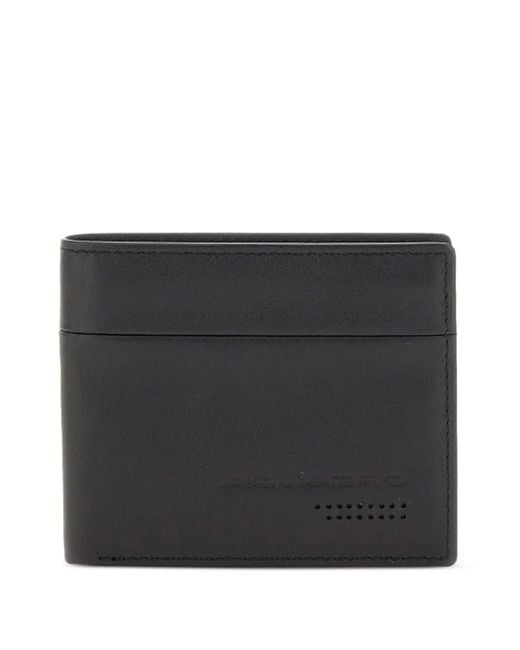 Piquadro Portemonnaie mit Logo-Prägung in Black für Herren