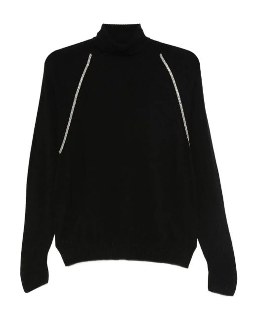 D.exterior タートルネック セーター Black