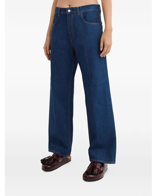 Haikure Blue Bonnie Five-Pocket Jeans