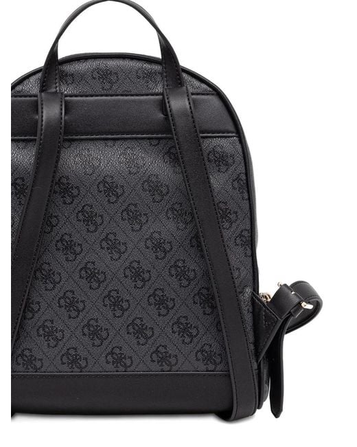 Guess Blue Follie Logo Pattern Backpack