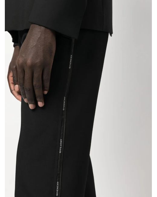 Givenchy Pantalon Met Logoband in het Black voor heren