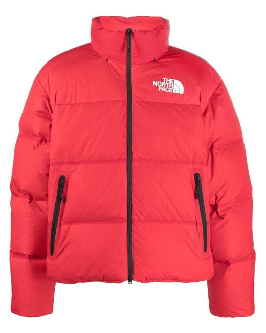 The North Face Nuptse 1996 Jacke Herren The North Face Gefütterte Nuptse Retro 1996 Jacke in Rot für Herren