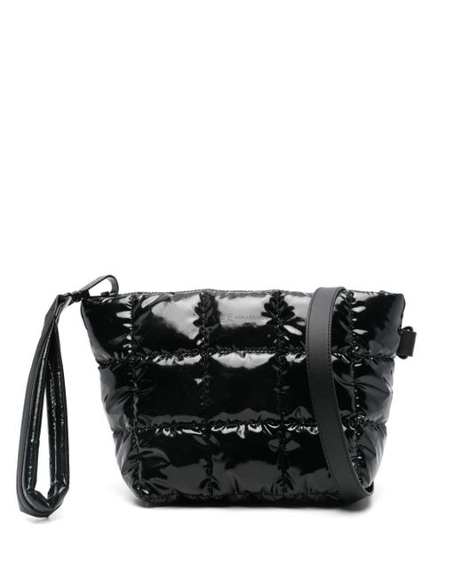 VEE COLLECTIVE Black Porter Clutch Bag