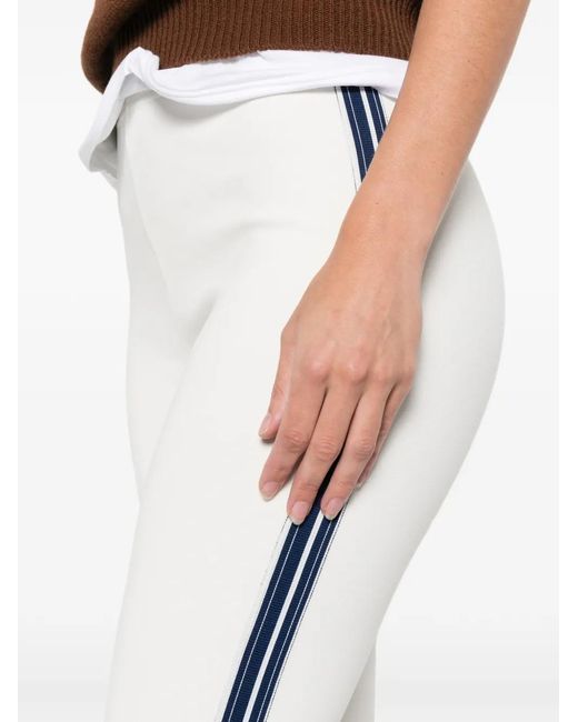 Prada White Fleece Leggings