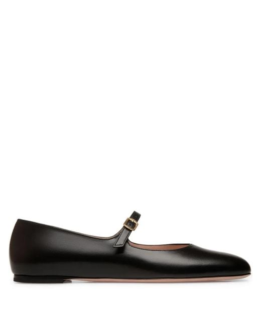 Bally Black Rina Ballet Flats