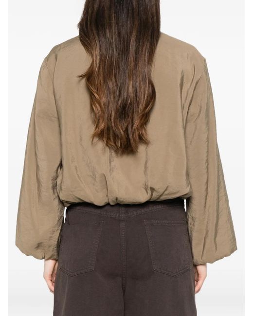 Leather Authority Brown Zip-Up Jacket