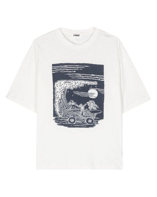 T-shirt On The Mountain Pass YMC pour homme en coloris White