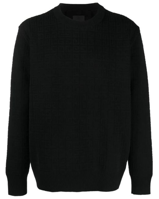 Sudadera En Jacquard Givenchy de hombre de color Black