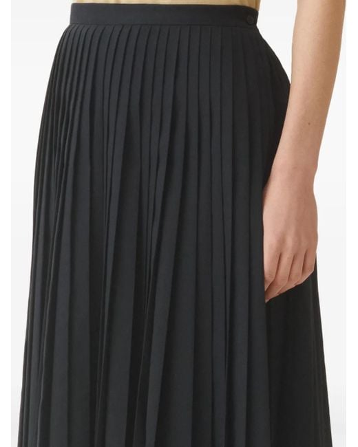 Fabiana Filippi Black Midi Skirt